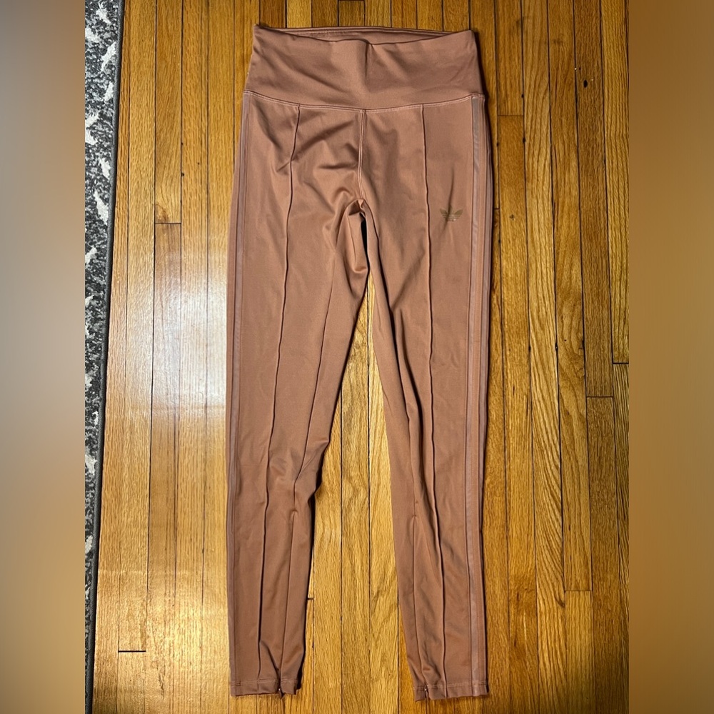 Pinkish Peach Adidas Leggings